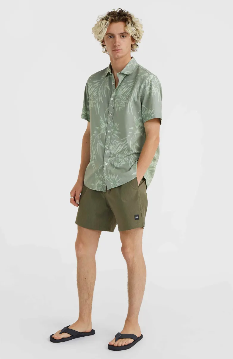 Mix And Match Vert 16" Zwembroek | Asher Tree