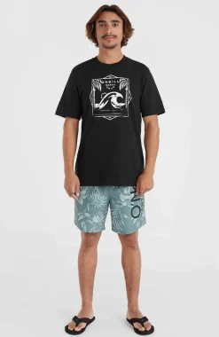 Mix And Match Wave T-shirt | Black Out
