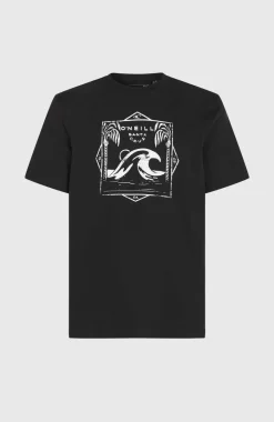 Mix And Match Wave T-shirt | Black Out