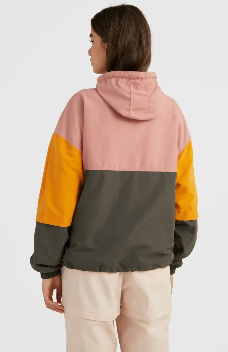 Modular Anorak Jas | Ash Rose Colour Block