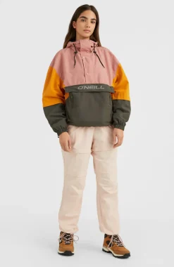 Modular Anorak Jas | Ash Rose Colour Block