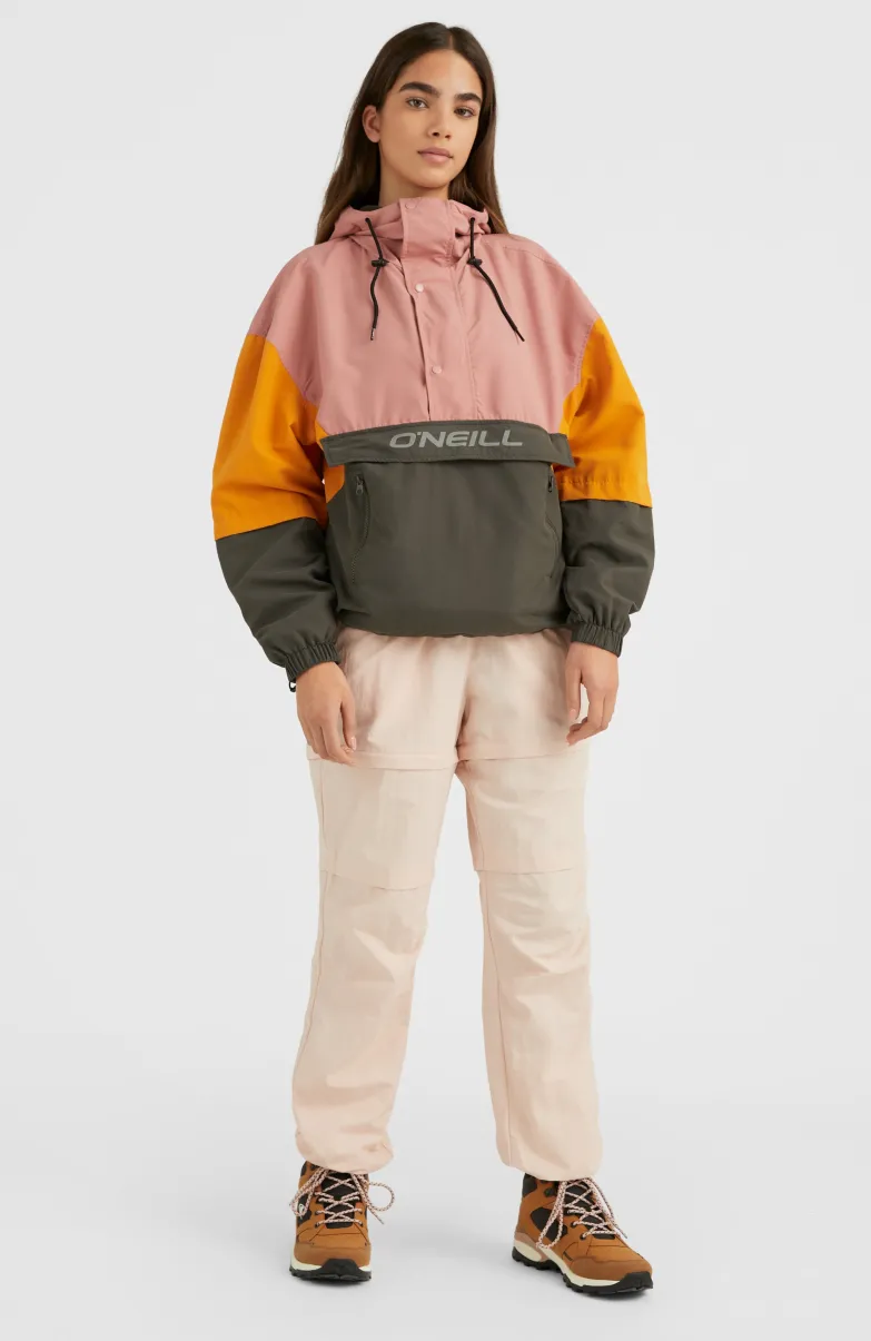 Modular Anorak Jas | Ash Rose Colour Block