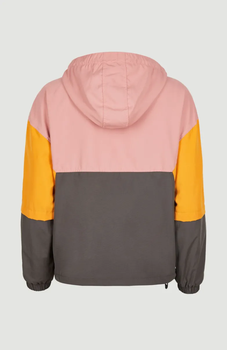 Modular Anorak Jas | Ash Rose Colour Block