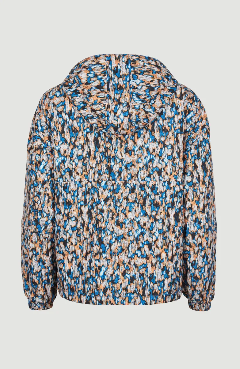 Modular Anorak Jas | Blue Minimal Camo