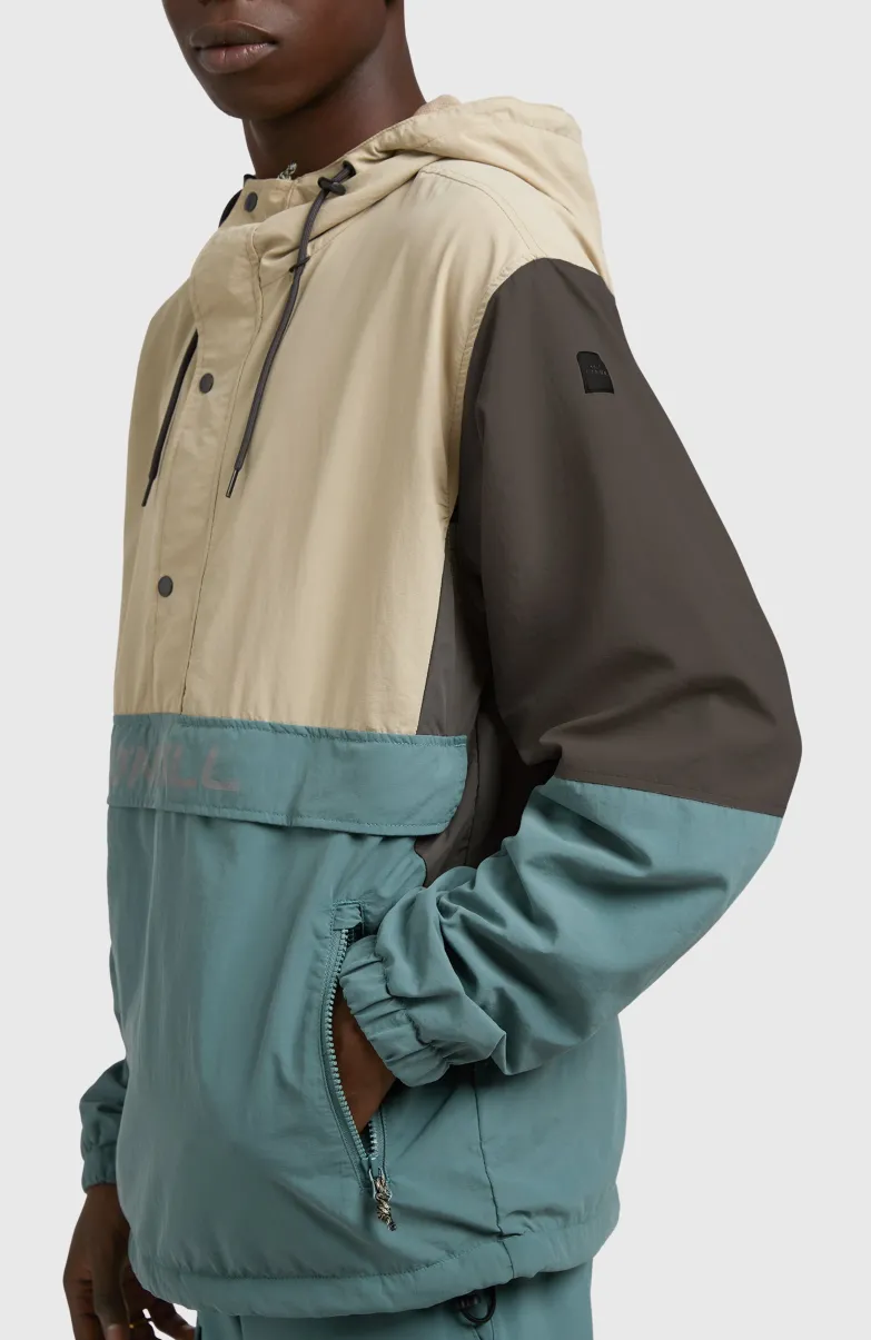 Modular Anorak Jas | Crockery Colour Block