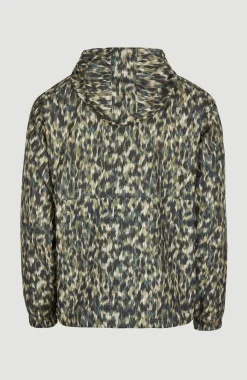 Modular Anorak Jas | Green Minimal Camo