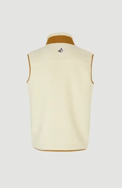Mouwloos Vest High-Pile | Muslin