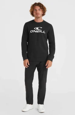 O'Neill Logo Crew Sweater | Black Out
