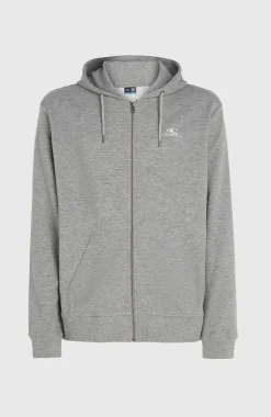 O'Neill Small Logo Capuchonvest Met Volledige Rits | Silver Melee