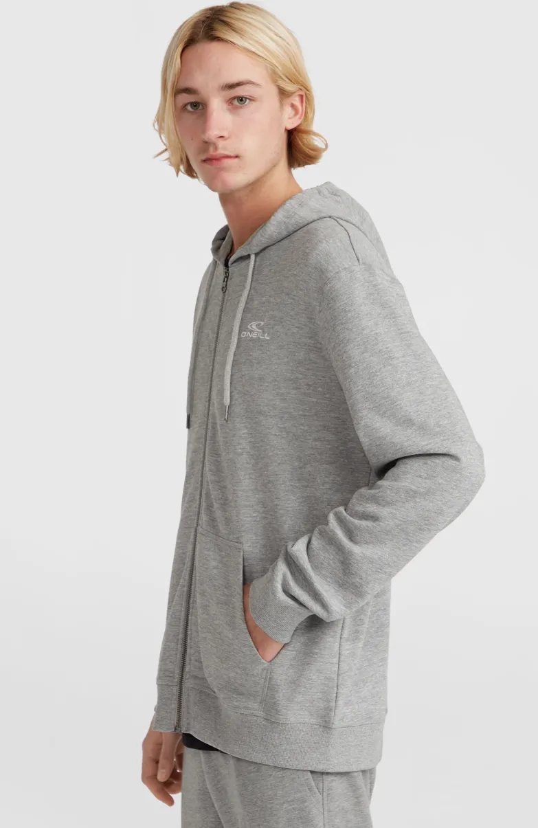 O'Neill Small Logo Capuchonvest Met Volledige Rits | Silver Melee