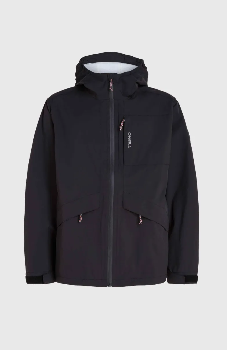 O'Neill TRVLR Series 10K/10K Regenjas | Black Out