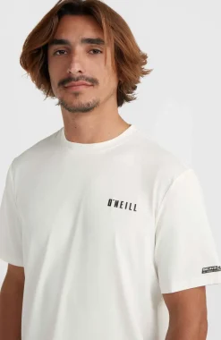 O'Neill TRVLR Series Photoprint Polygiene T-shirt | Snow White