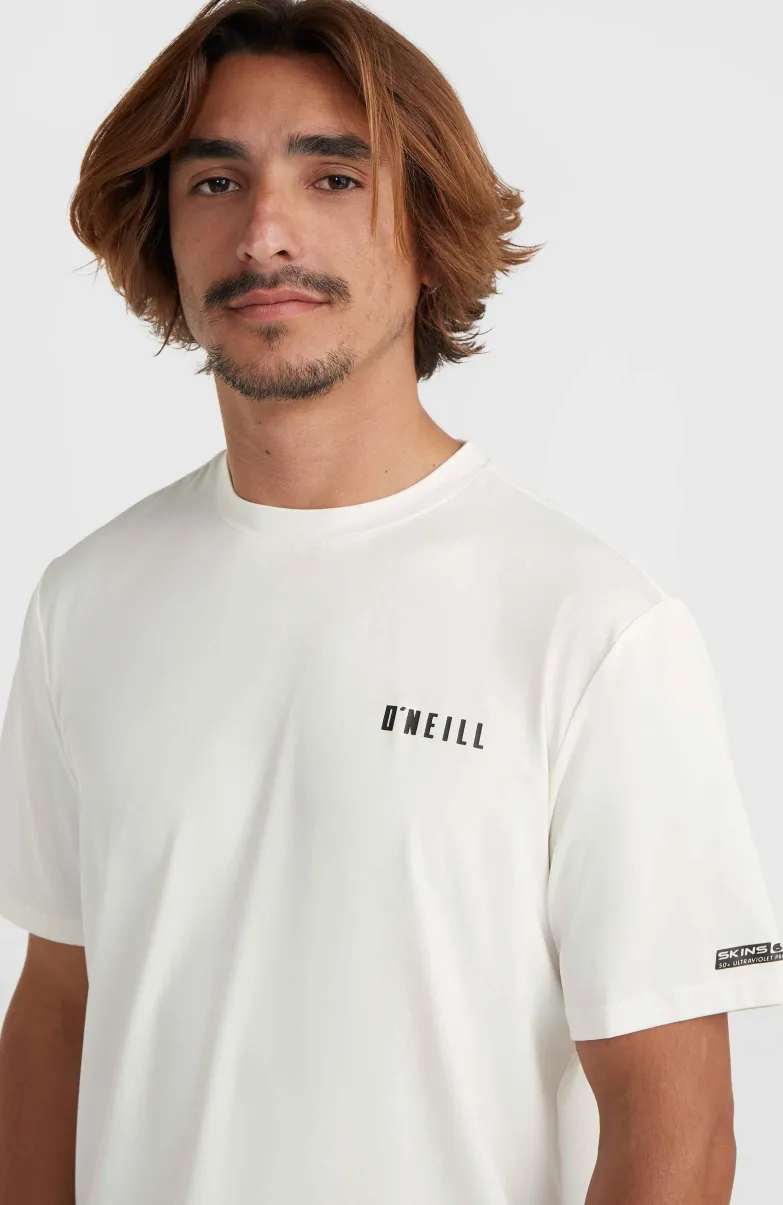 O'Neill TRVLR Series Photoprint Polygiene T-shirt | Snow White