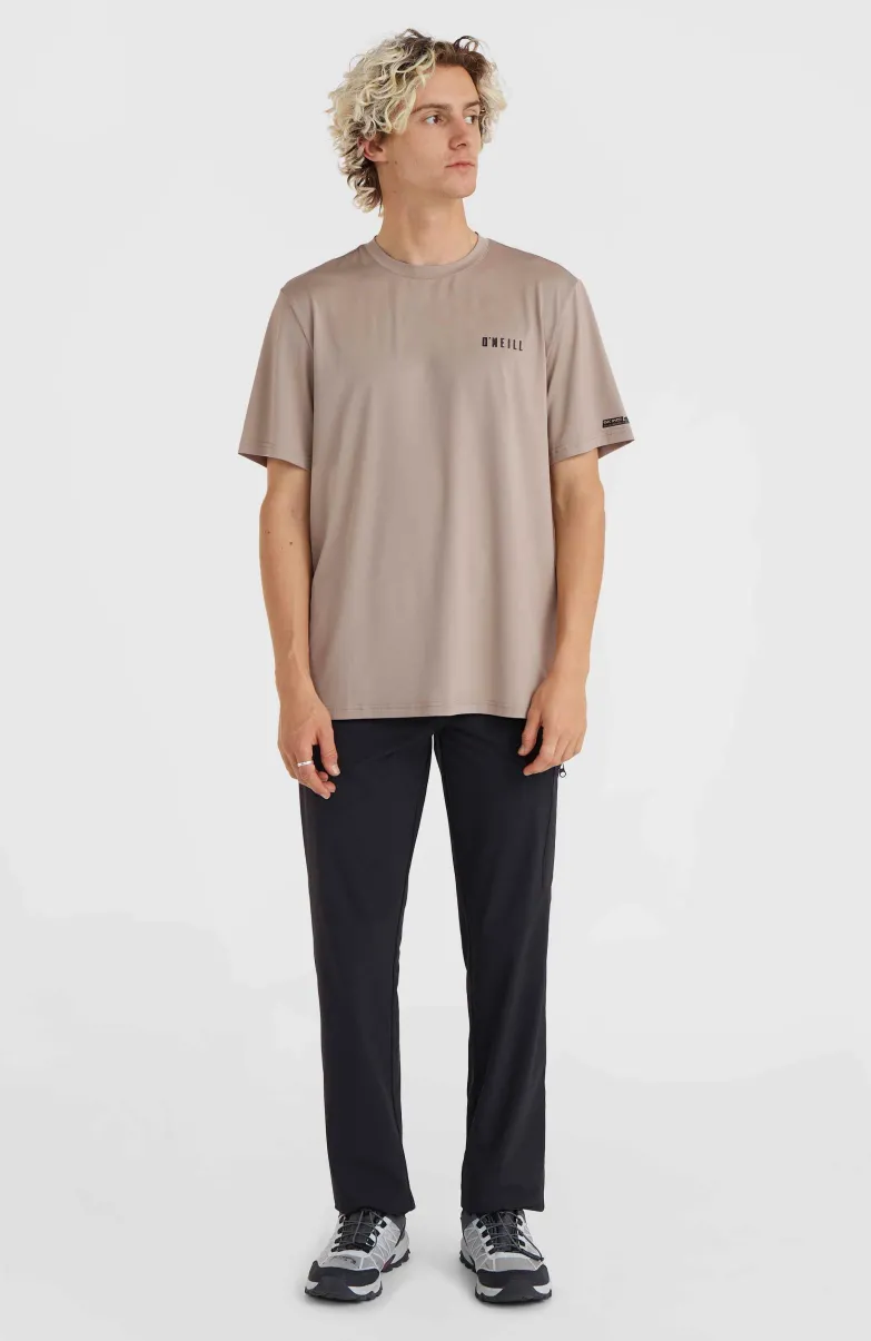 O'Neill TRVLR Series Photoprint Polygiene T-shirt | Pumpkin Smoke
