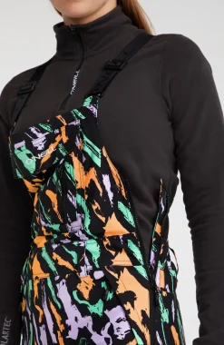 O'Riginals Bib Regular Wintersportbroek | Black Kemper Print