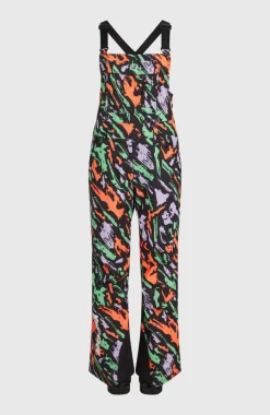 O'Riginals Bib Regular Wintersportbroek | Black Kemper Print