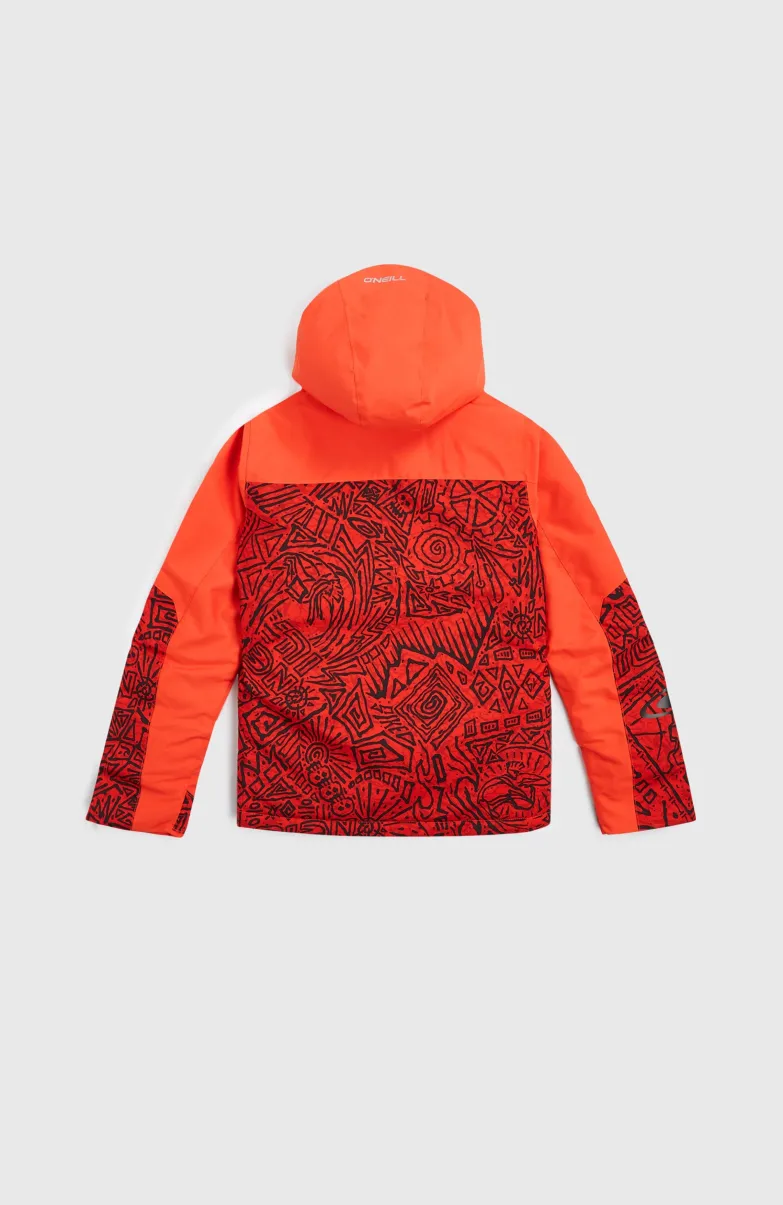 O'Riginals Block Wintersportjas | Red Sketcheritage