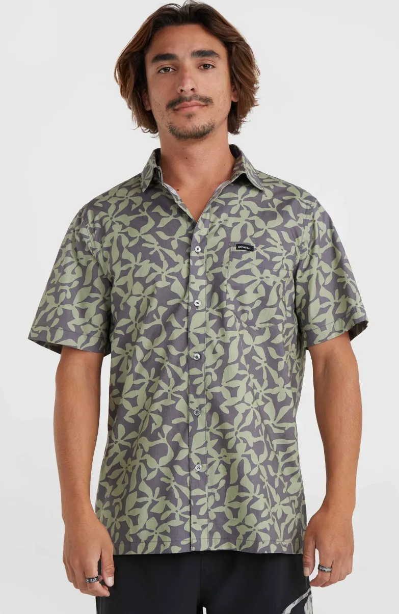 O'Riginals Eco Standard Leaf Overhemd | Green Seagrass