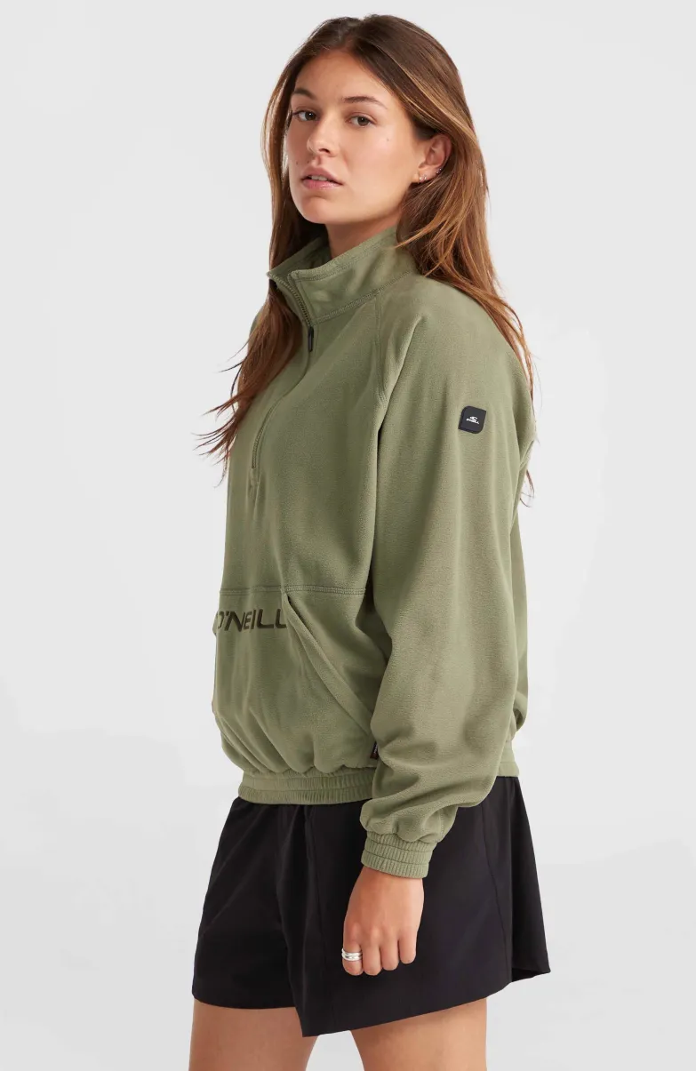 O'Riginals Polartec 100 Fleecetrui | Deep Lichen Green