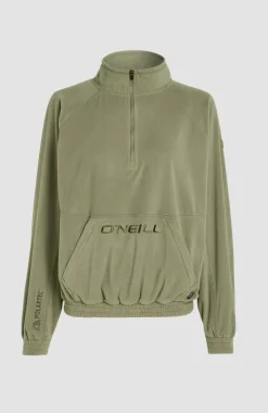 O'Riginals Polartec 100 Fleecetrui | Deep Lichen Green