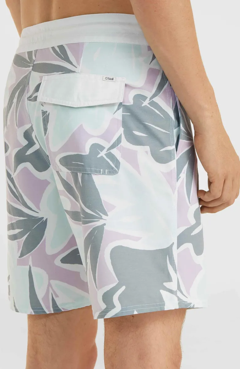 O'Riginals Print 18" Cruzers Boardshort | Seafoam White