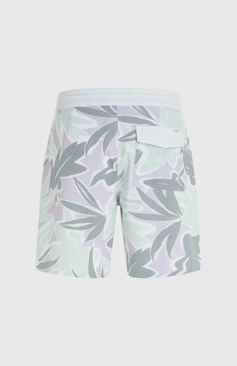 O'Riginals Print 18" Cruzers Boardshort | Seafoam White