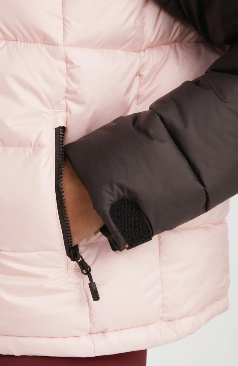 O'Riginals Pufferjas | Peach Whip Colour Block
