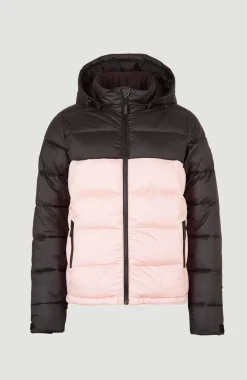 O'Riginals Pufferjas | Peach Whip Colour Block