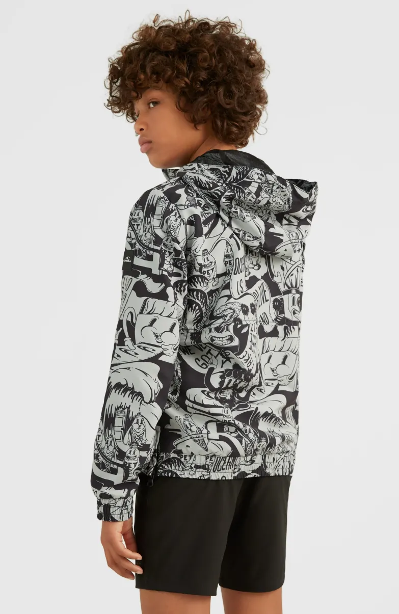 Outdoor Anorak Jas | Black Oyster