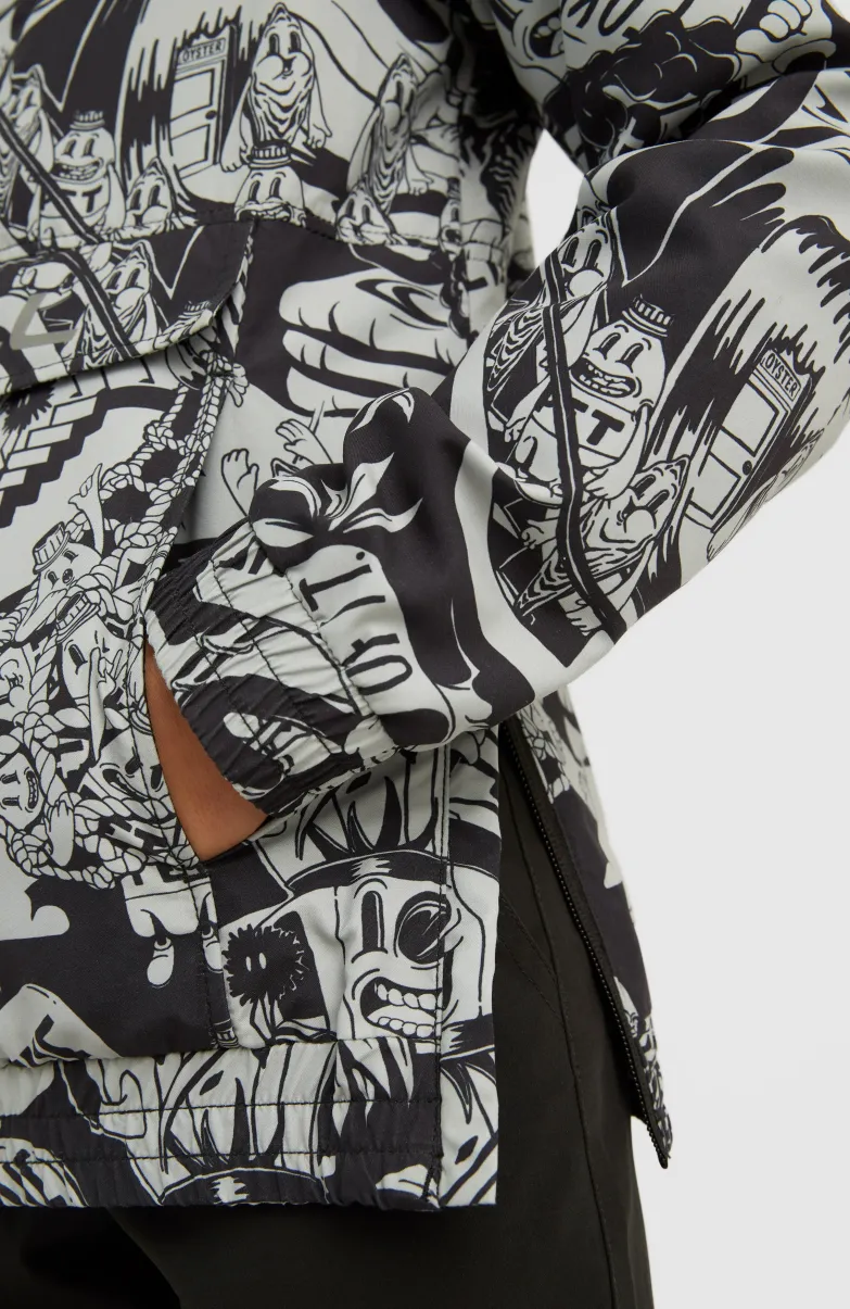 Outdoor Anorak Jas | Black Oyster