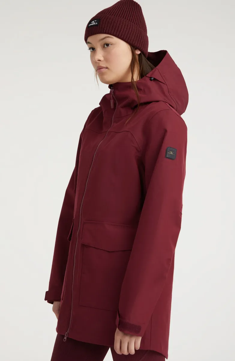Parka O'Neill TRVLR Series Journey Shell | Windsor Wine