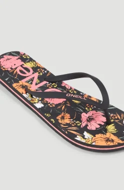 Profile Graphic Slippers | Black Bluemchen
