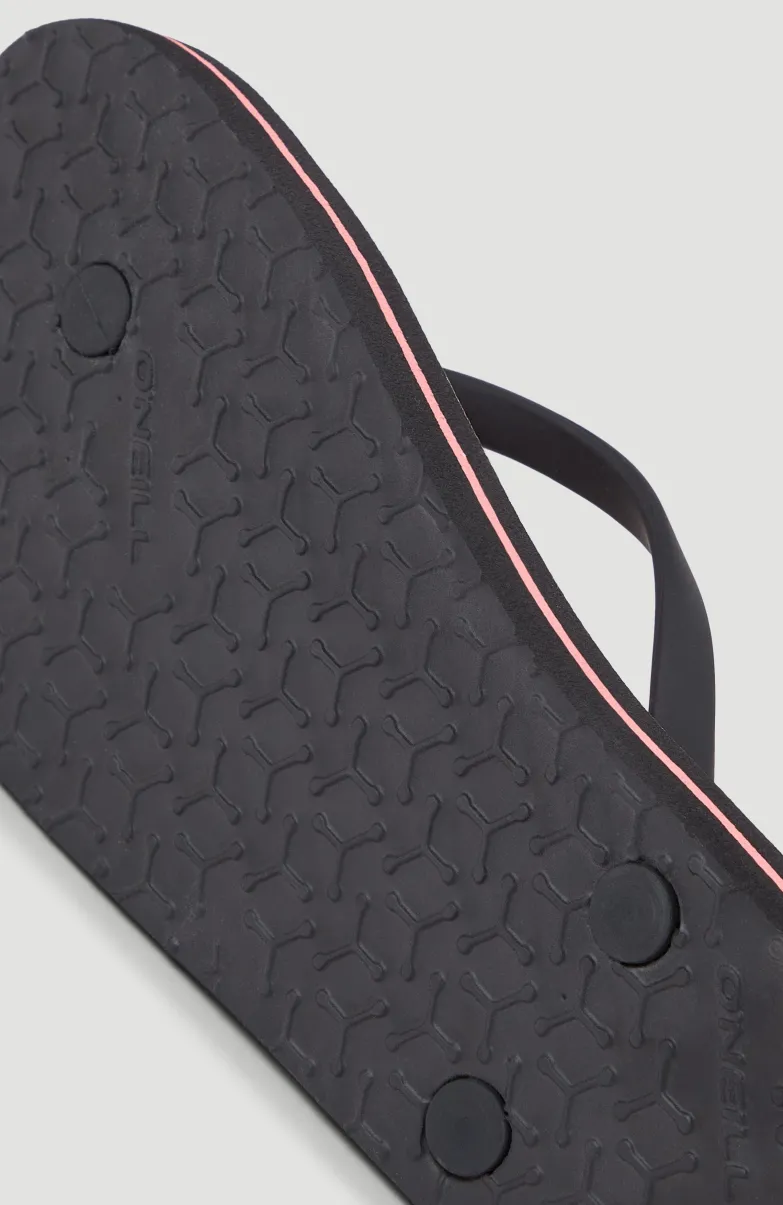 Profile Graphic Slippers | Black Bluemchen