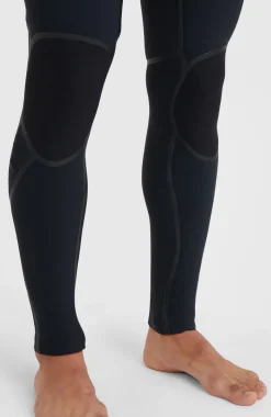 Psycho Tech 4/3mm Chest Zip Full Wetsuit | BLACK/BLACK