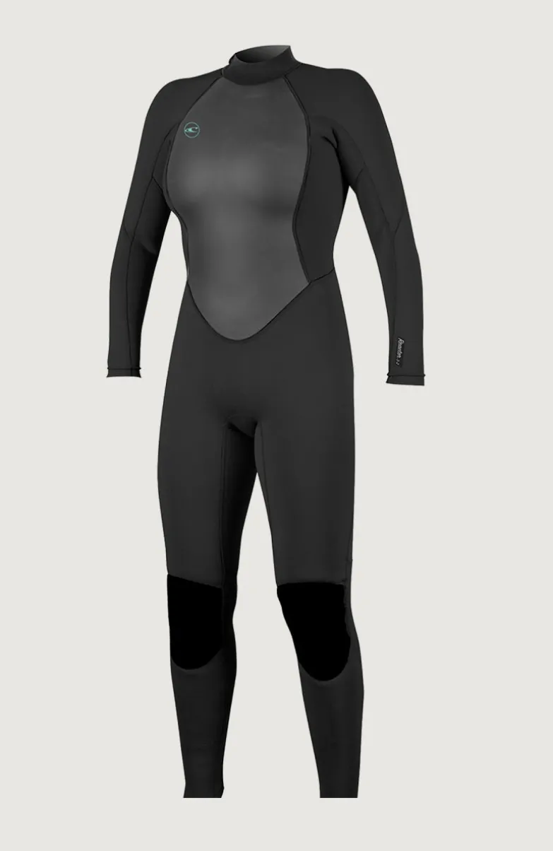 Reactor-2 3/2mm Back Zip Full Wetsuit | BLACK/BLACK