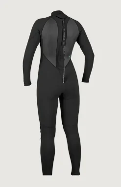 Reactor-2 3/2mm Back Zip Full Wetsuit | BLACK/BLACK