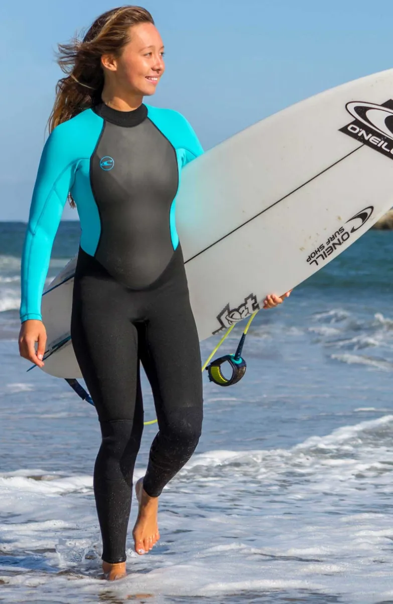 Reactor-2 3/2mm Back Zip Full Wetsuit | Black