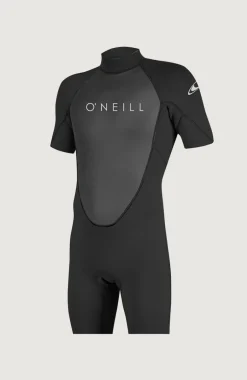 Reactor-2 2mm Back Zip Shortsleeve Spring Wetsuit | BLACK/BLACK