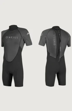 Reactor-2 2mm Back Zip Shortsleeve Spring Wetsuit | Black