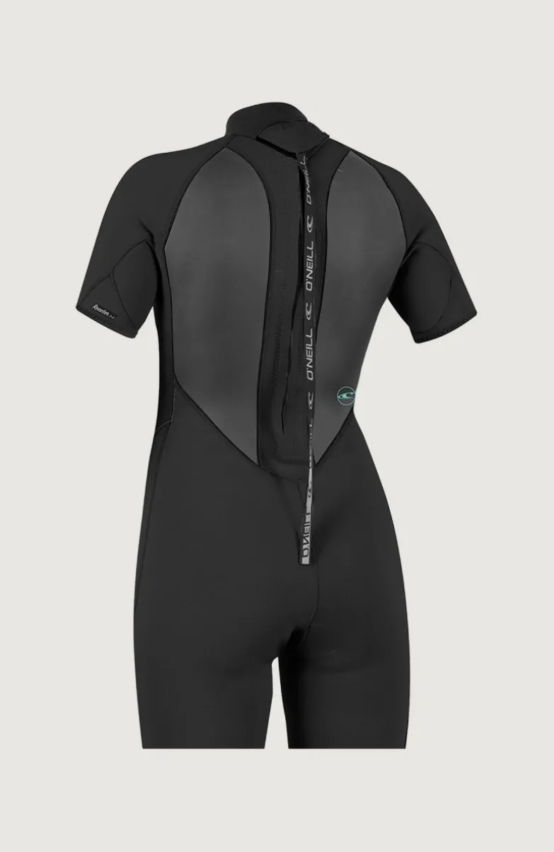 Reactor-2 2mm Back Zip Shortsleeve Spring Wetsuit | BLACK/BLACK