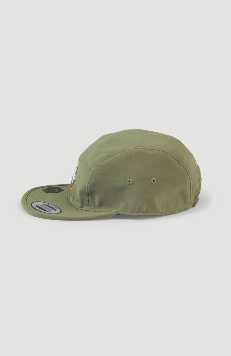 Reversible Cap | Deep Lichen Green Colour Block