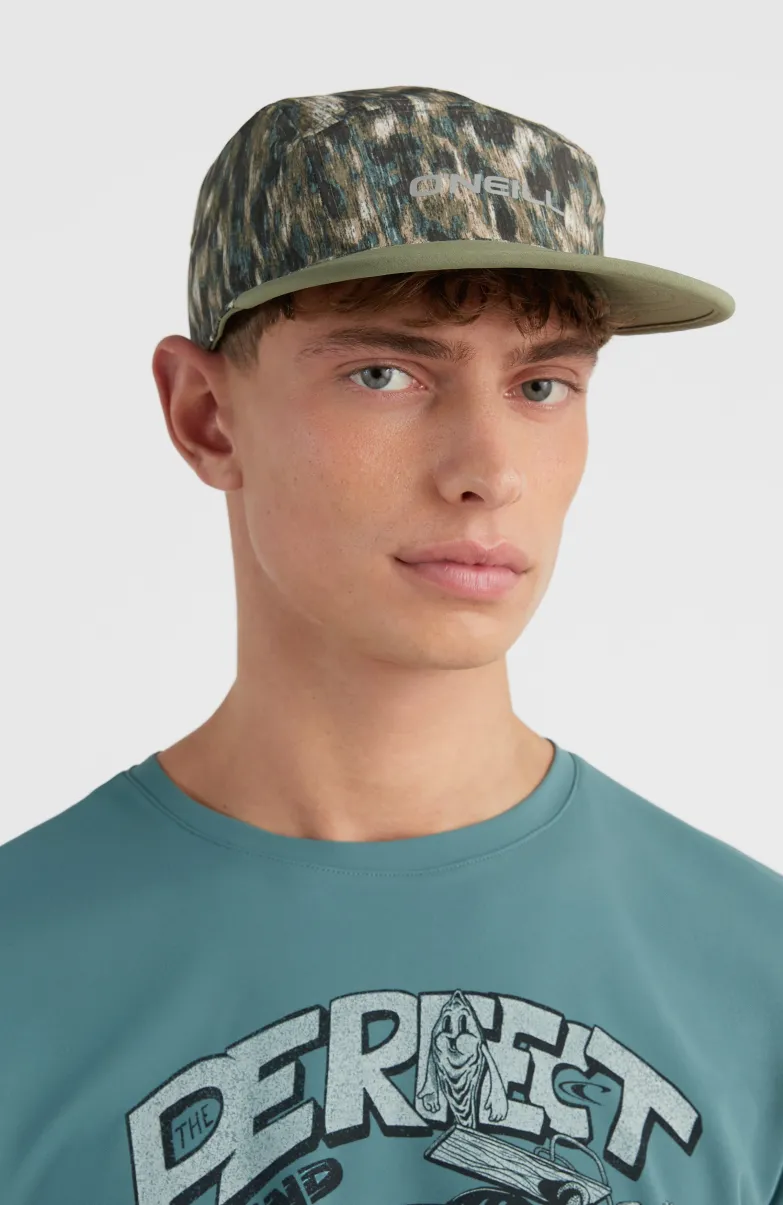 Reversible Cap | Deep Lichen Green Colour Block