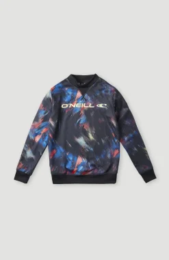 Rutile Crew Fleece | Black Future Fade