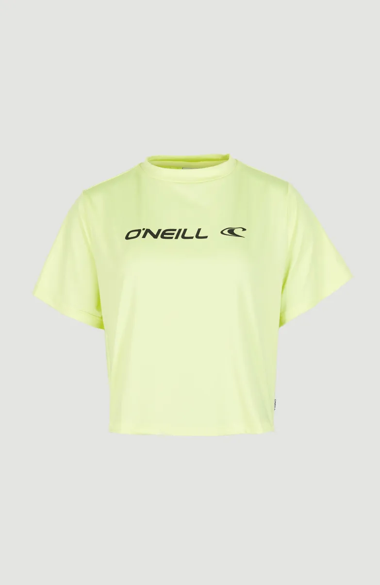 Rutile Cropped T-shirt | Sunny Lime