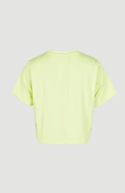 Rutile Cropped T-shirt | Sunny Lime