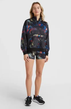 Rutile Half Zip Fleece | Black Future Fade