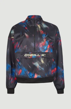 Rutile Half Zip Fleece | Black Future Fade