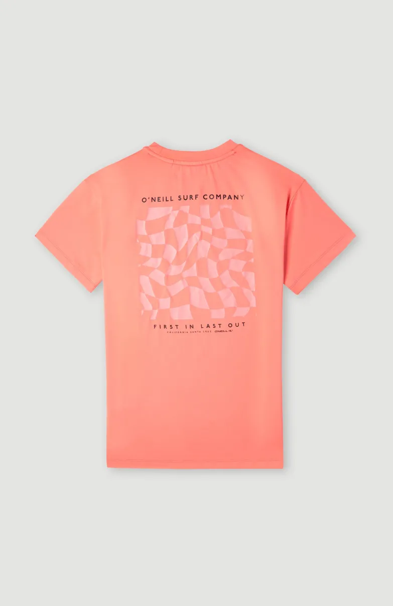 Rutile Long T-shirt | Georgia Peach