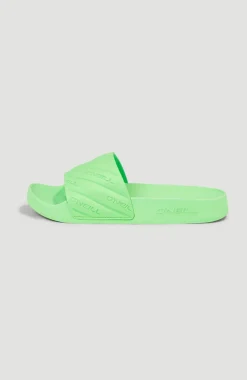 Rutile Slippers | Neon Green