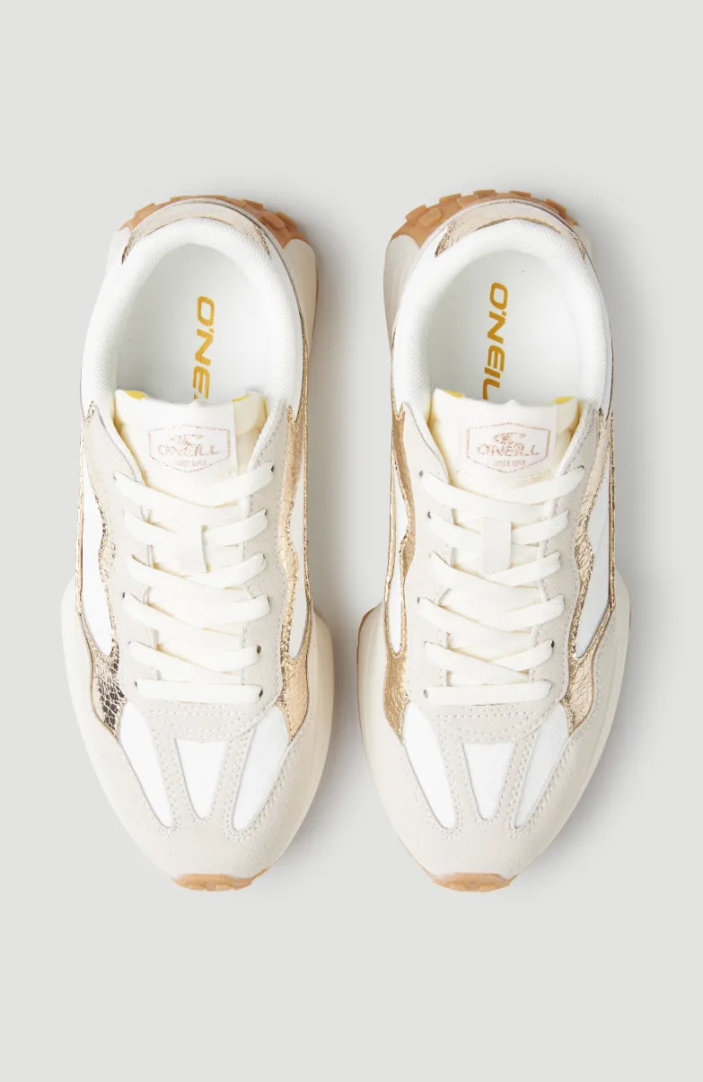 SANIBEL LOW Sneakers | BRIGHT WHITE/ ROSE GOLD